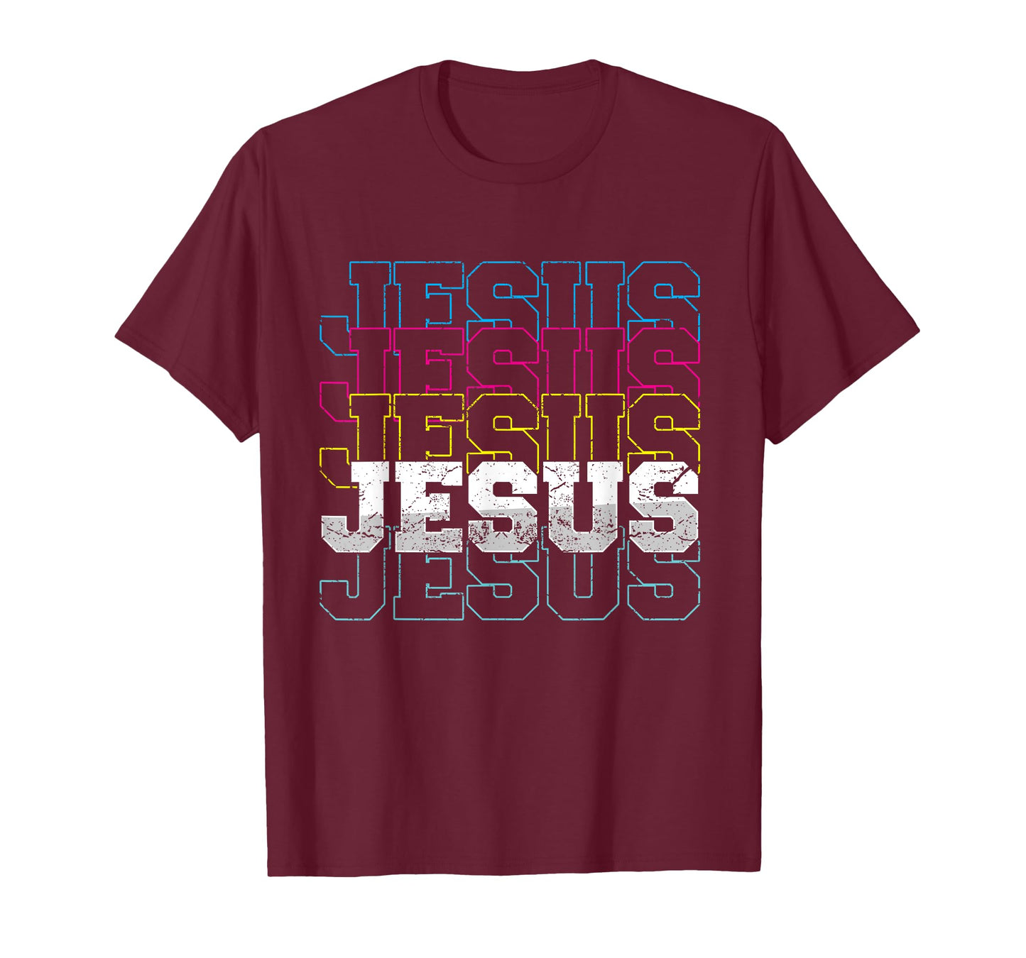 Jesus Christ Religion Christian Faith Prayer Church Gift T-Shirt
