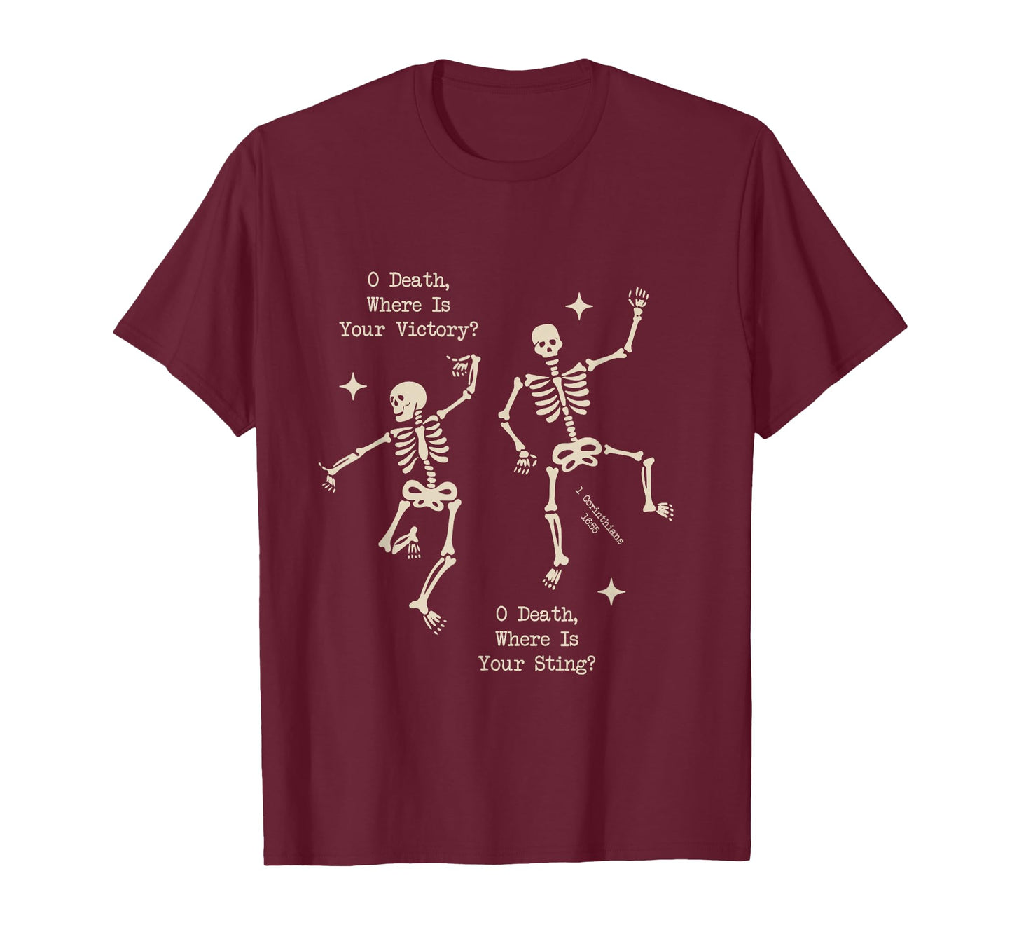 Dry Bones Come Alive Skeleton Dancing Christian Halloween T-Shirt