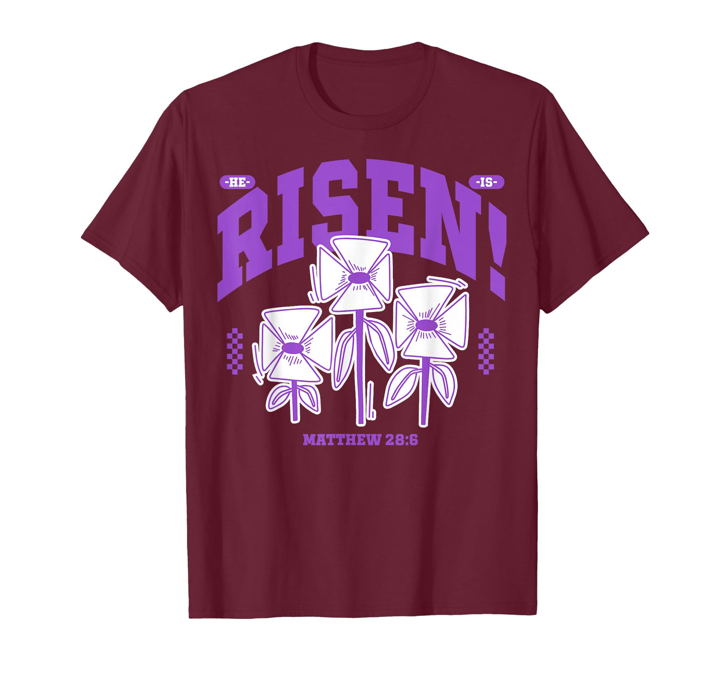 Risen - Christian Bible Verse Faith T-Shirt