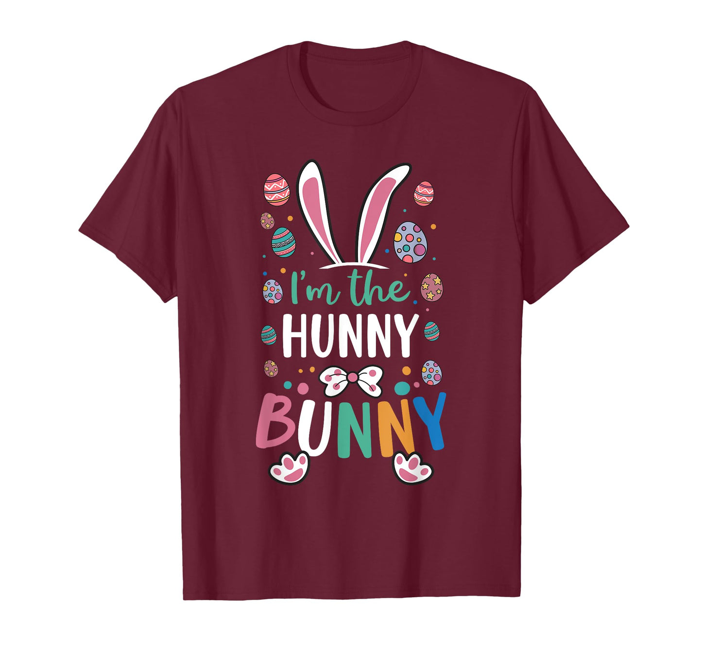 I'm The Hunny Bunny Festival Easter Egg Rabbit Ears T-Shirt