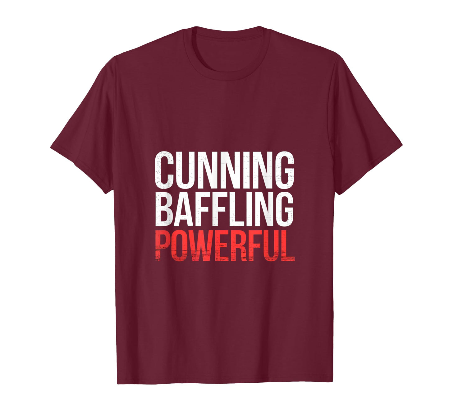 Cunning Baffling Powerful Alcoholism Journey Recovery ----- T-Shirt