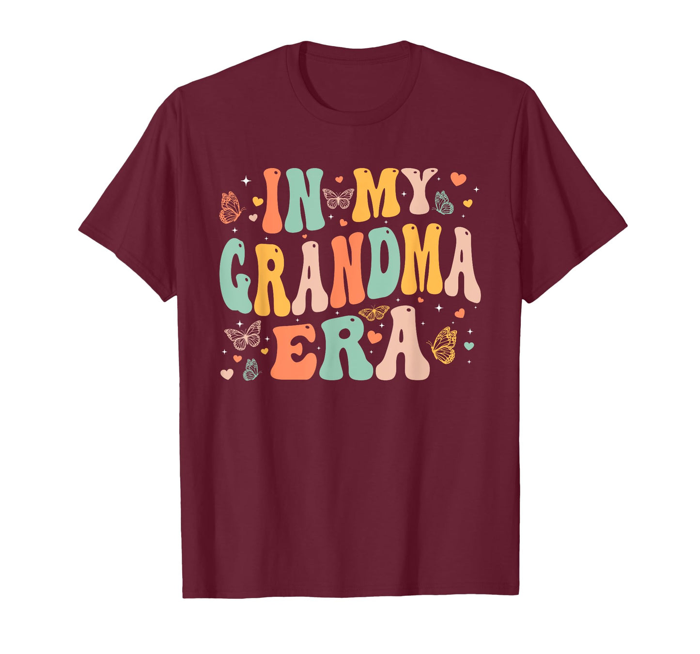 Retro Groovy In My Grandma Era Mother's Day Gifts Women T-Shirt