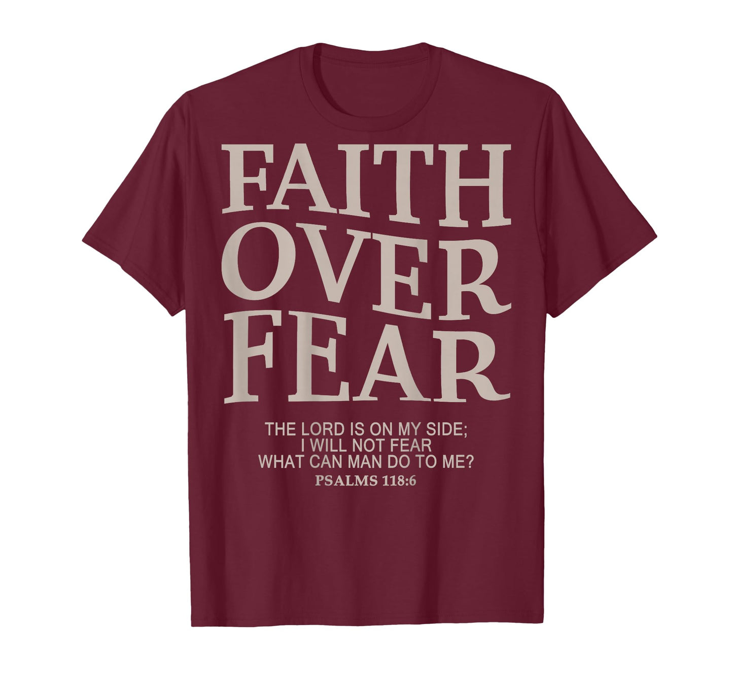Christian Faith Over Fear T-Shirt