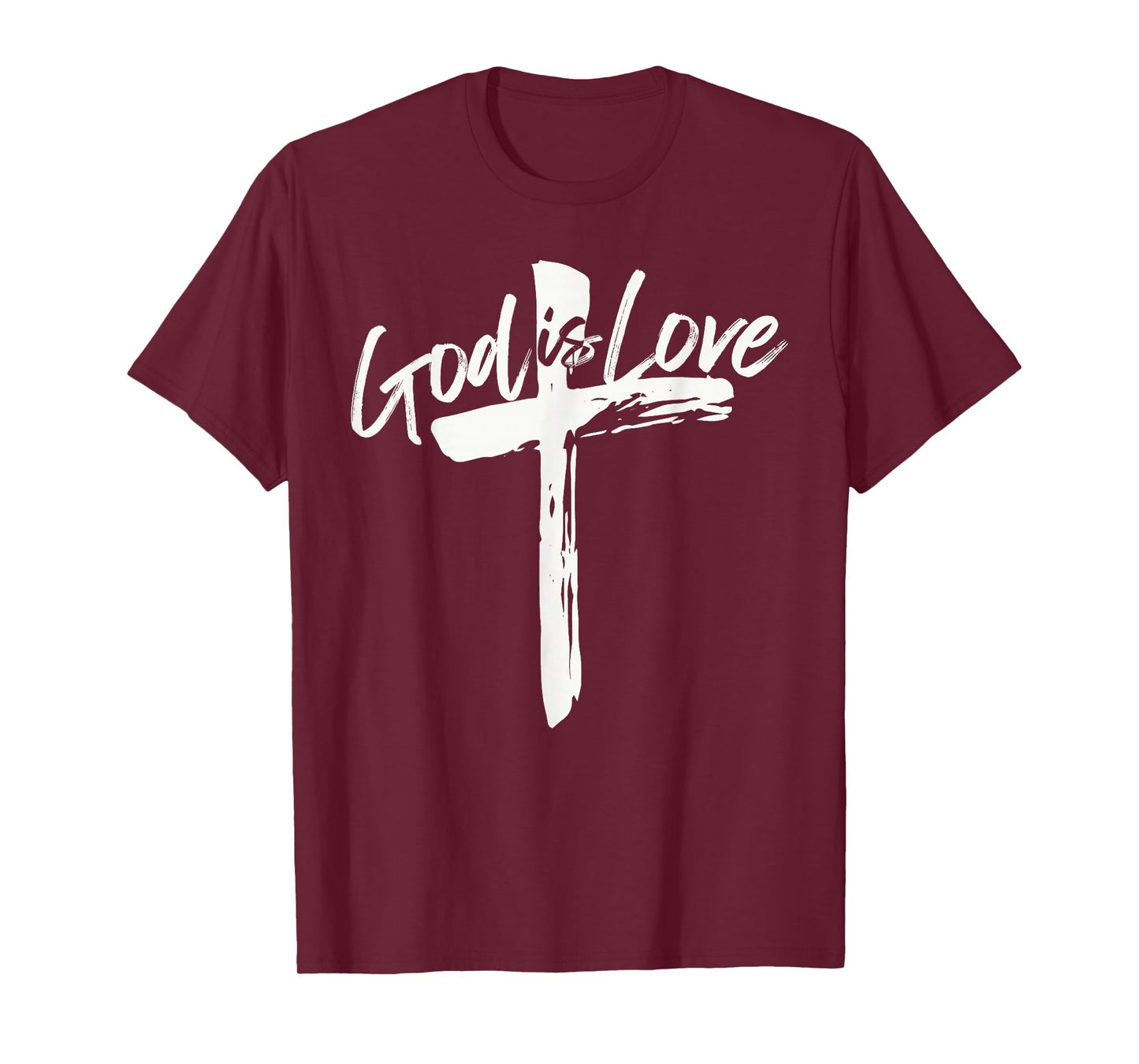 Bible Verse John 4:8 God is Love Christian Faith T-Shirt