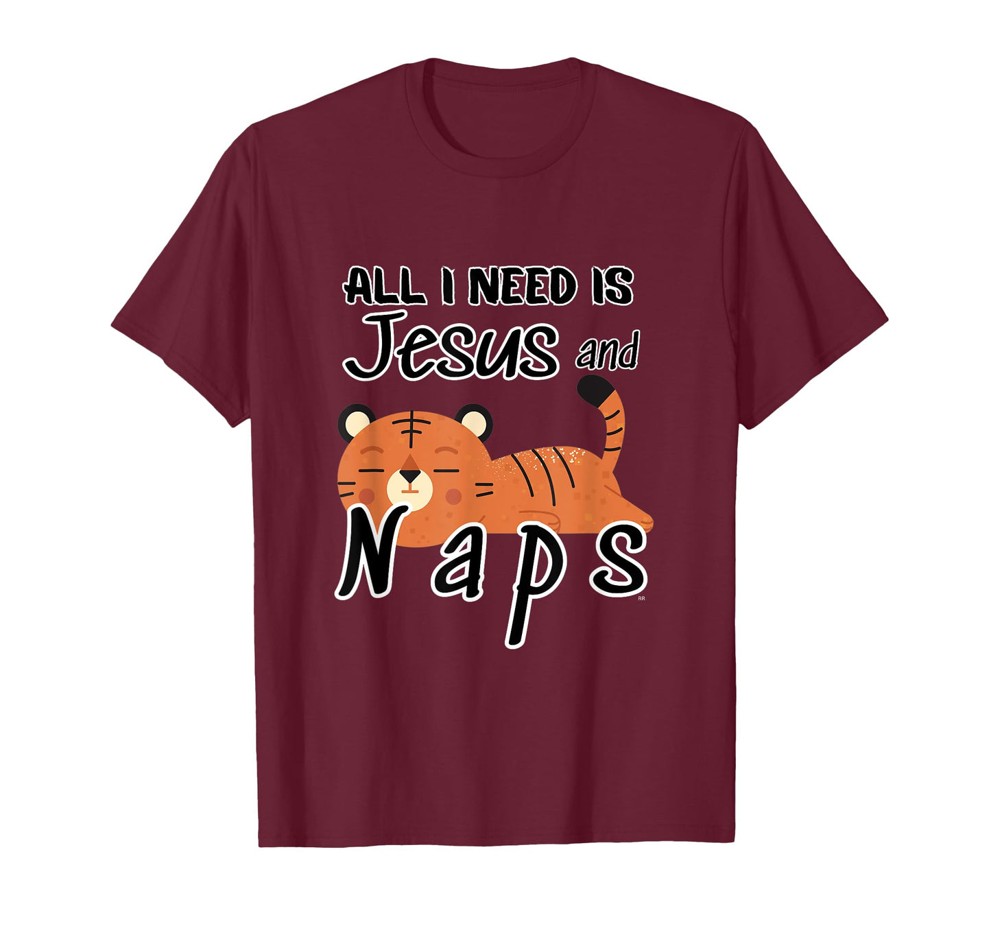 Funny Christian | ALL I NEED IS JESUS AND NAPS T-Shirt