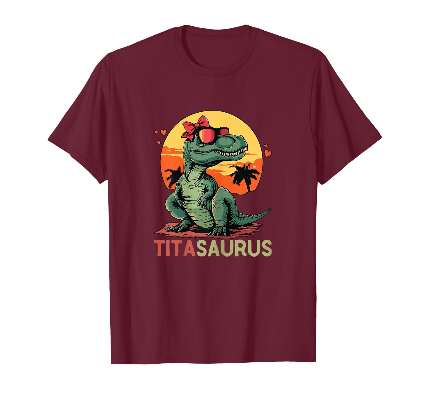 TitaSaurus Dino Dinosaur Tita-Saurus T-Rex Mother's Day Trex T-Shirt