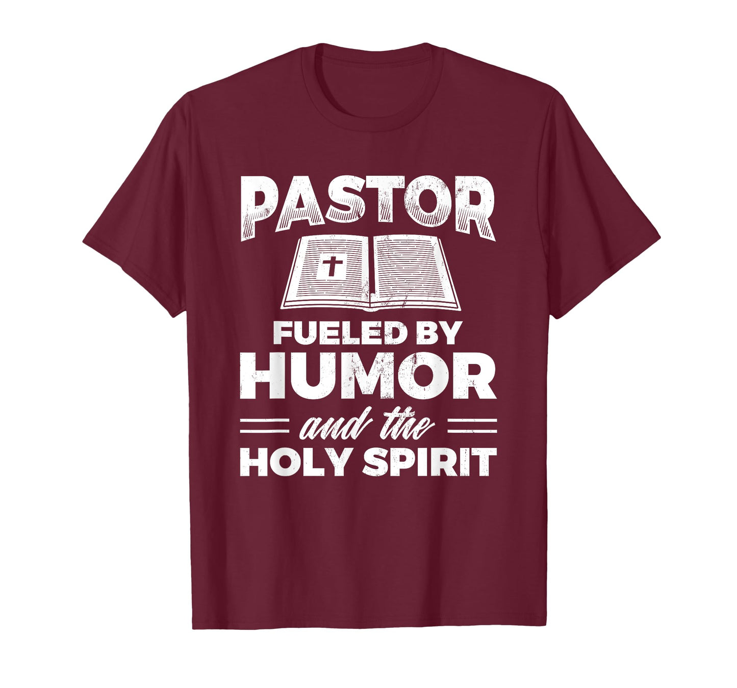 Pastor Fueld By Humor Holy Spirit Jesus Christian T-Shirt