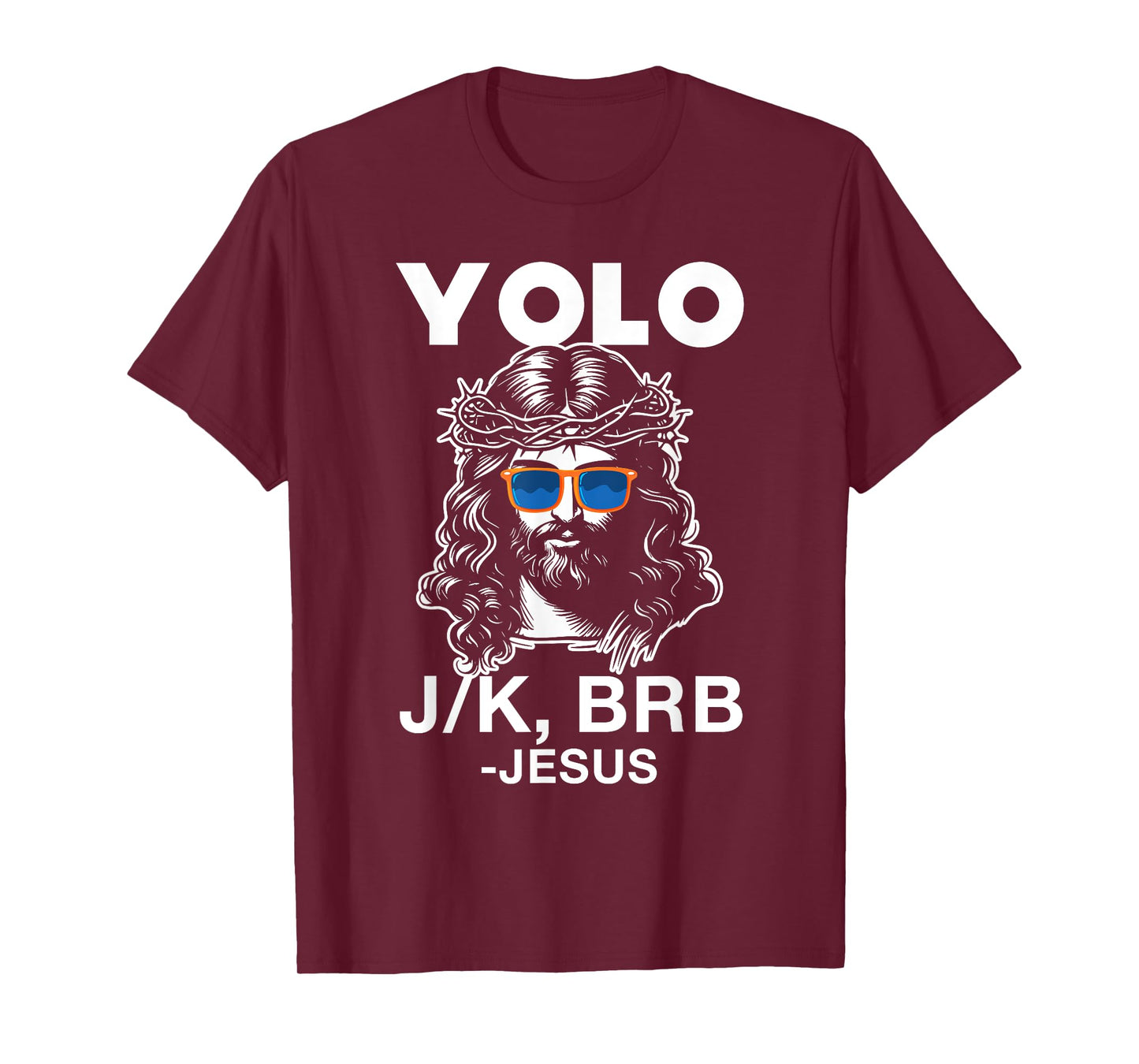 Funny Jesus Easter Resurrection YOLO J/K BRB Meme T-Shirt