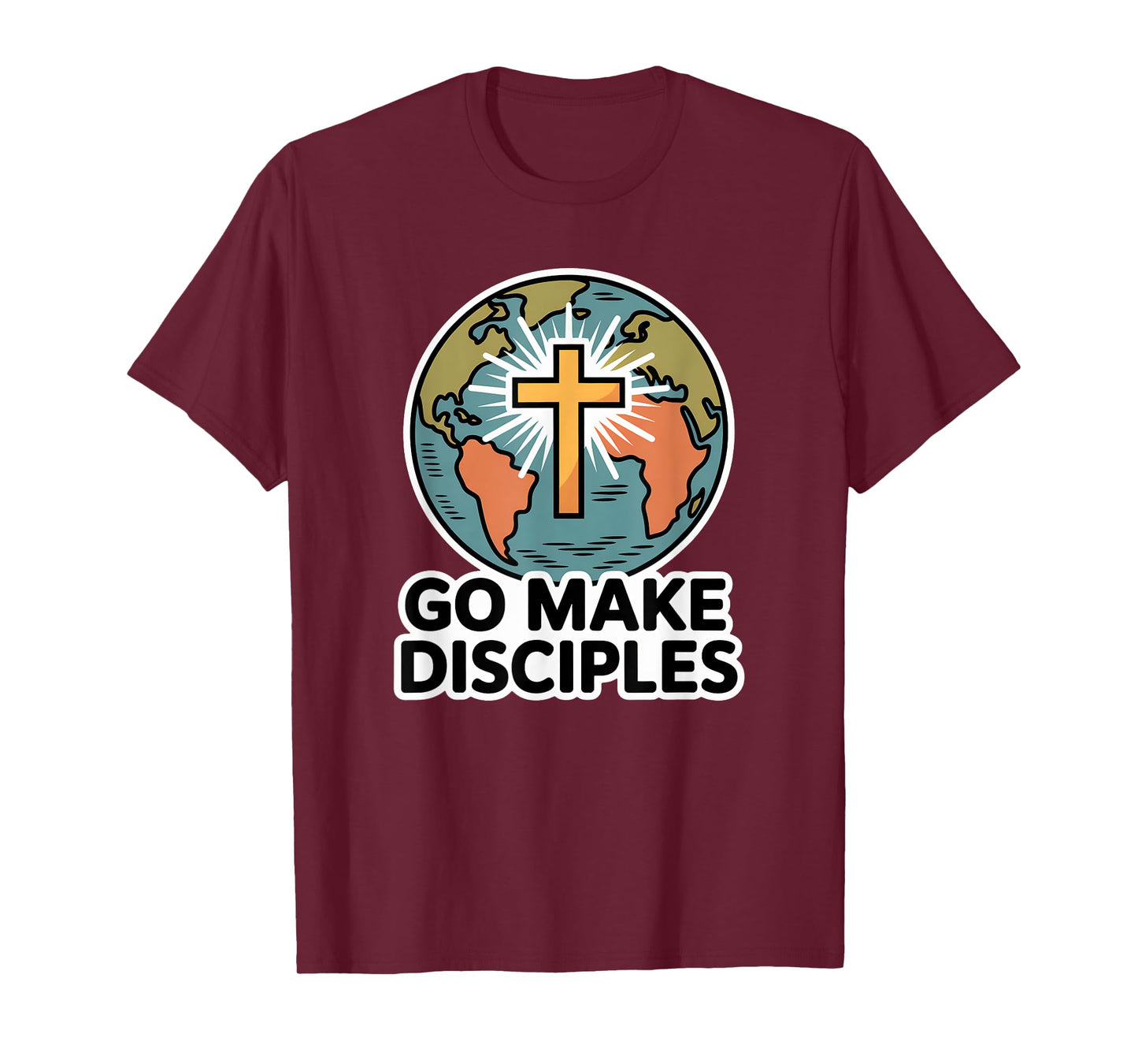 Go Make Disciples/Great Commission of Christ T-Shirt