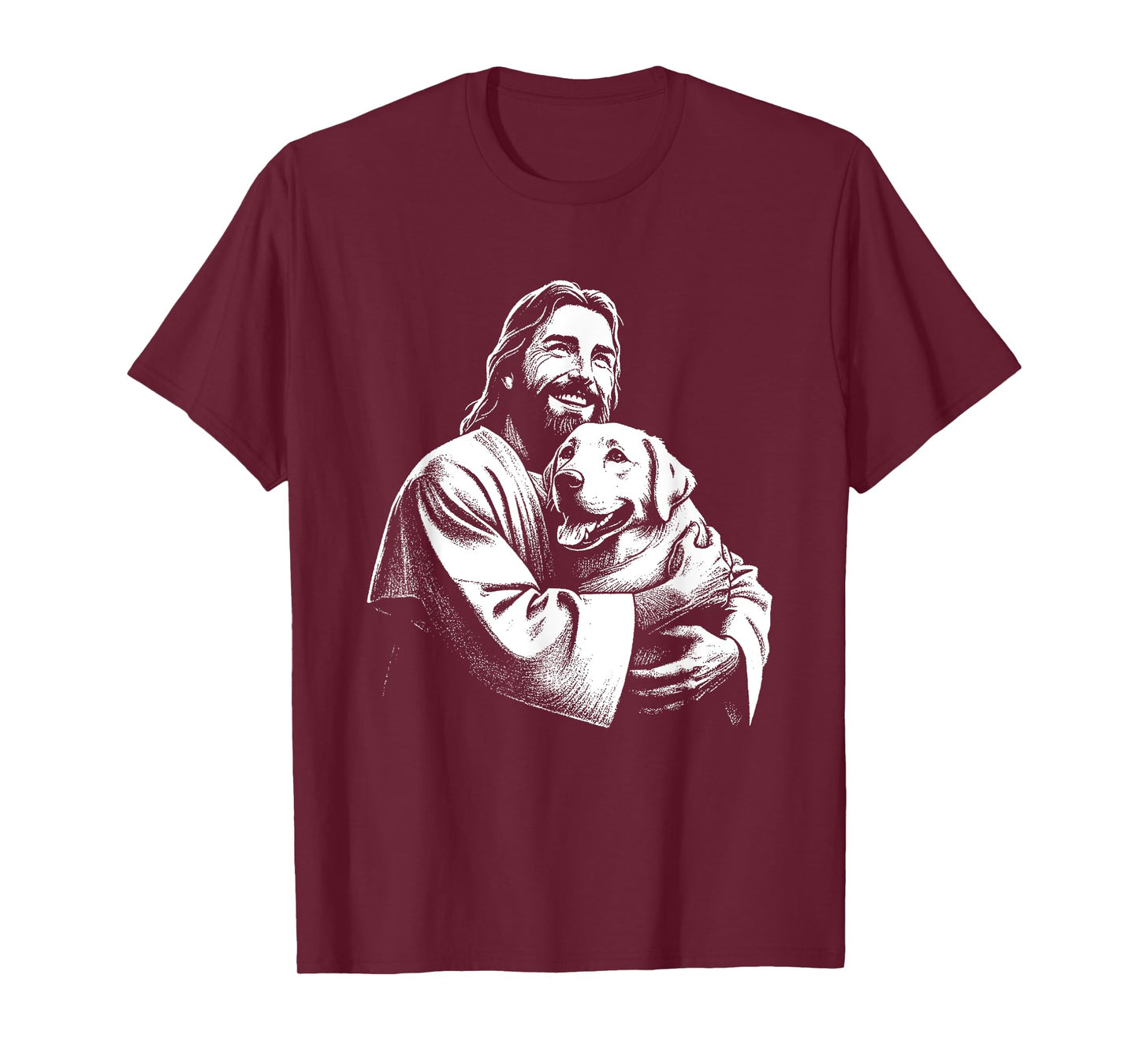 Jesus Labrador Dog - Funny Christian Religious Dog Lover Men Women Kids T-Shirt
