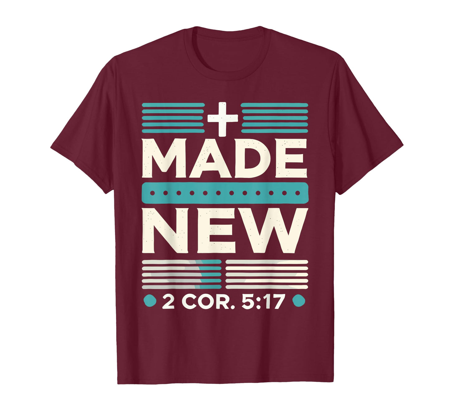 Made New Baptism Shirt Christian Shirts For Youth Baptized T-Shirt
