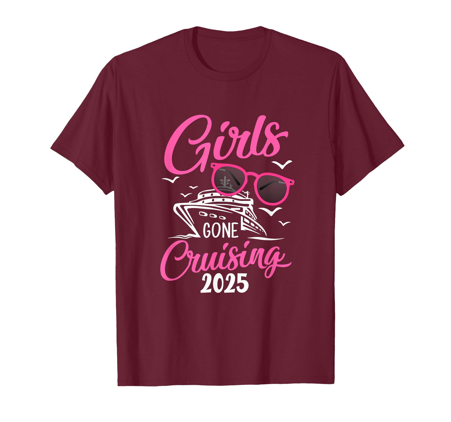 Girls Gone Cruising 2025 Vacation Party Cruise T-Shirt