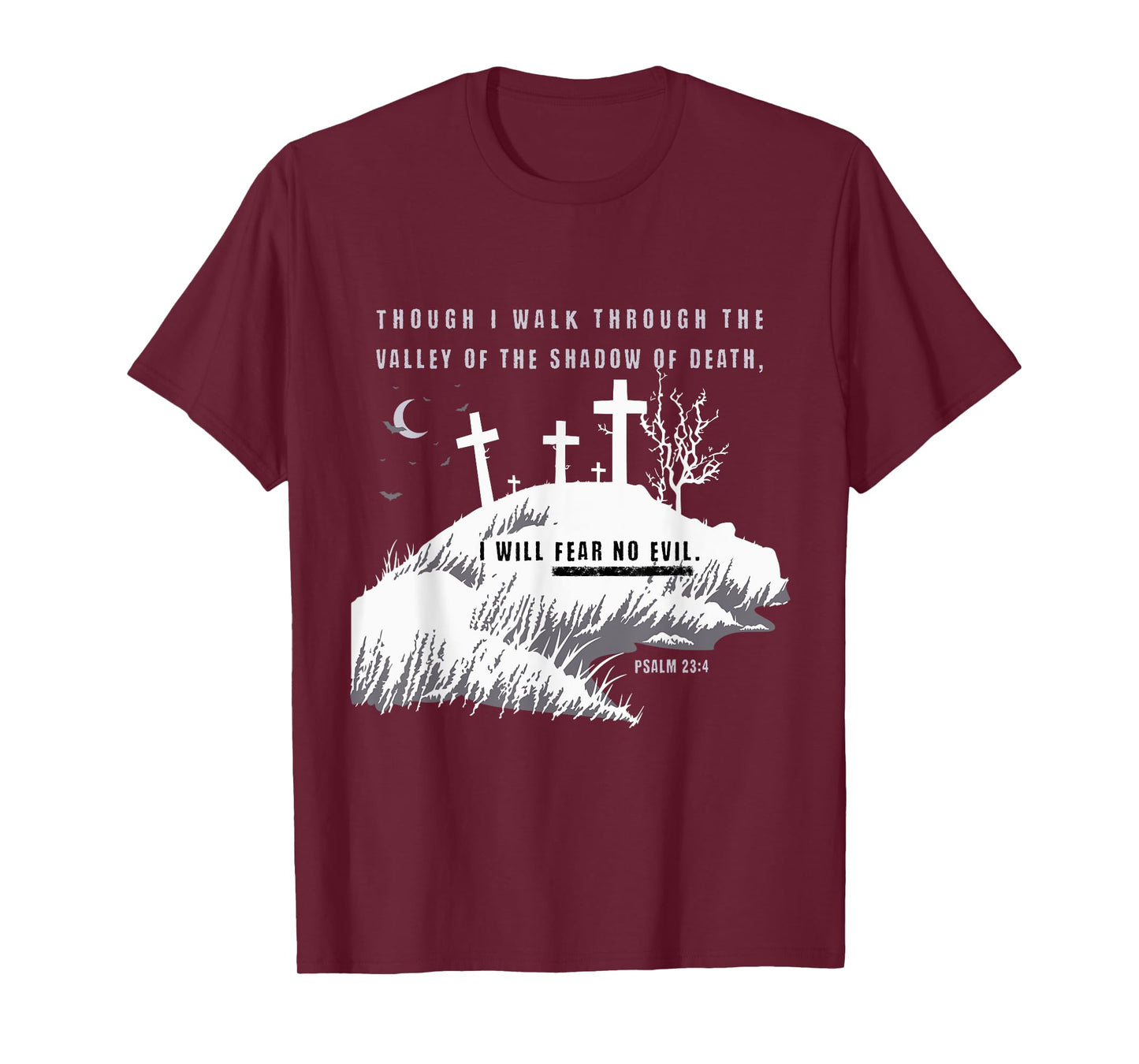 Christian Halloween Shirt, Fear No Evil T-Shirt