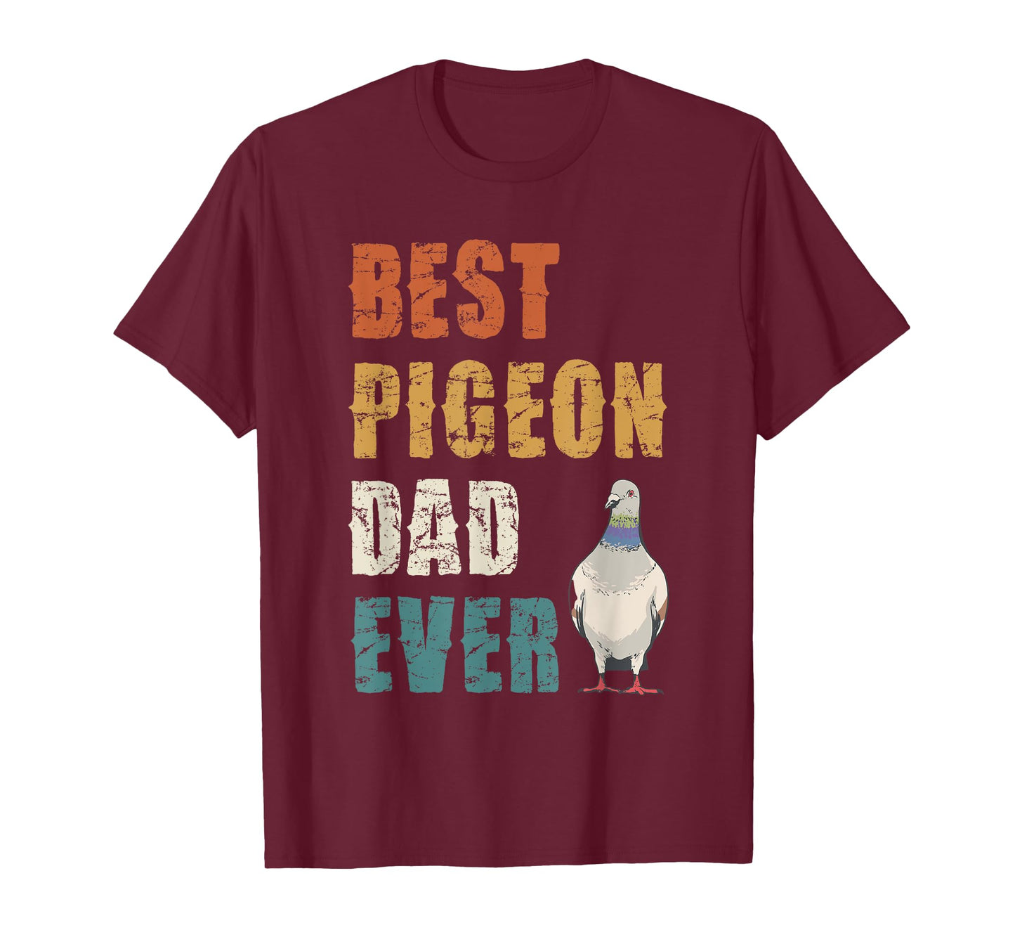 Best Pigeon Dad Ever Bird Lover Appreciation T-Shirt