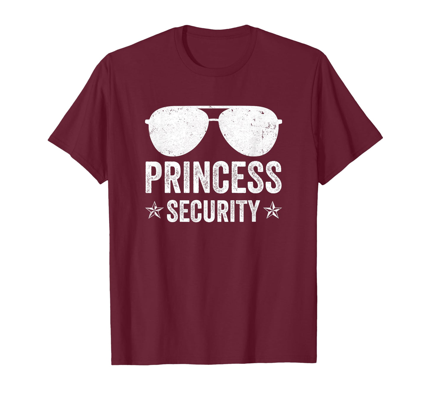 Princess Security Boys Big Brother Vintage Birthday Dad Mom T-Shirt