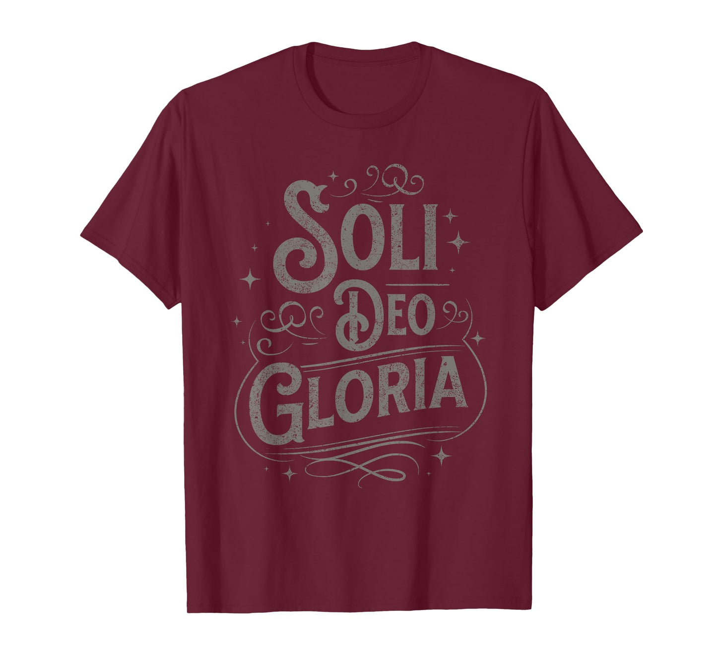 Soli Deo Gloria Christian Men T-Shirt
