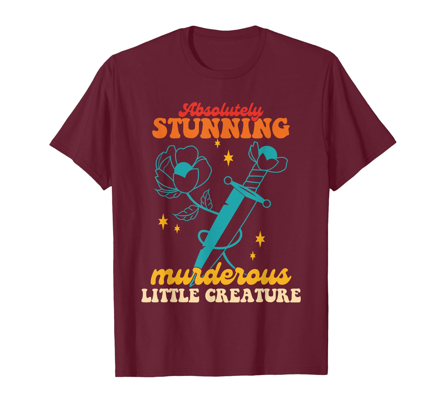 Absolutely Stunning Murderous Little Creature Retro Vintage T-Shirt