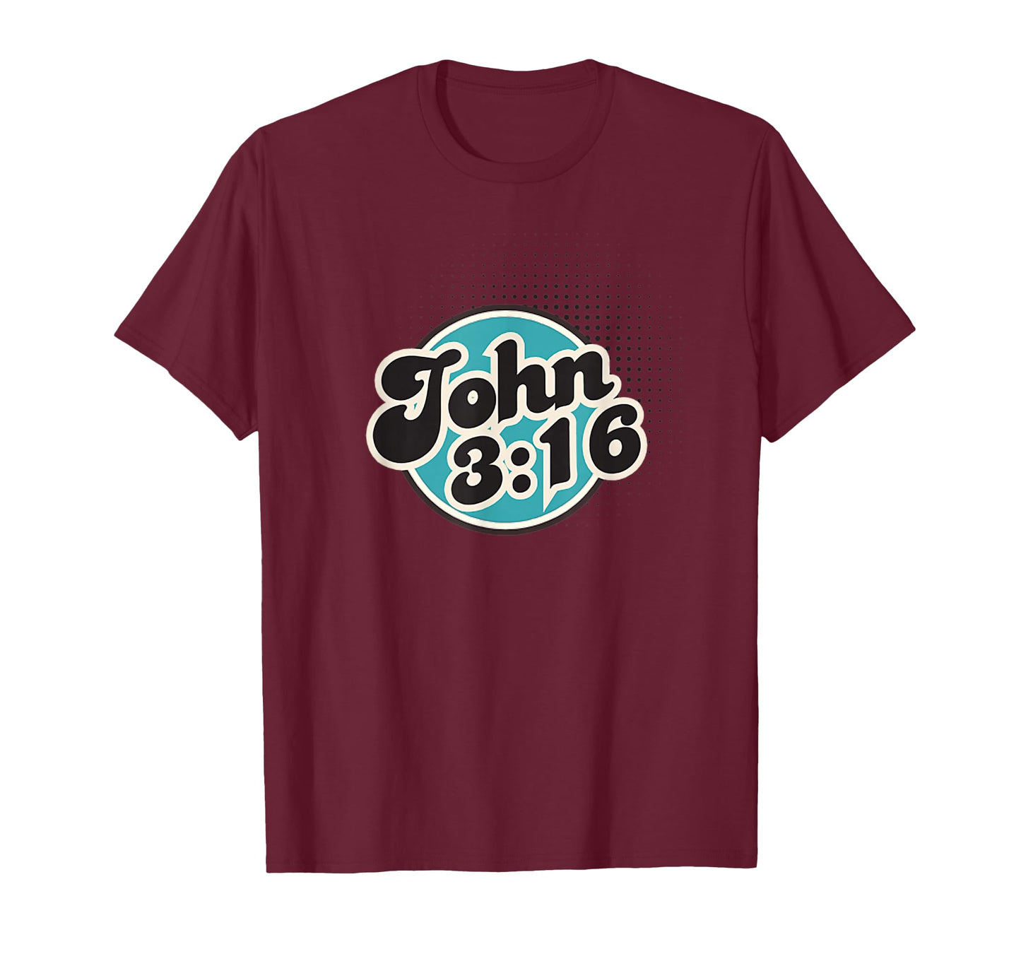 John 3:16 Retro, Men, Women and Youth T-Shirt