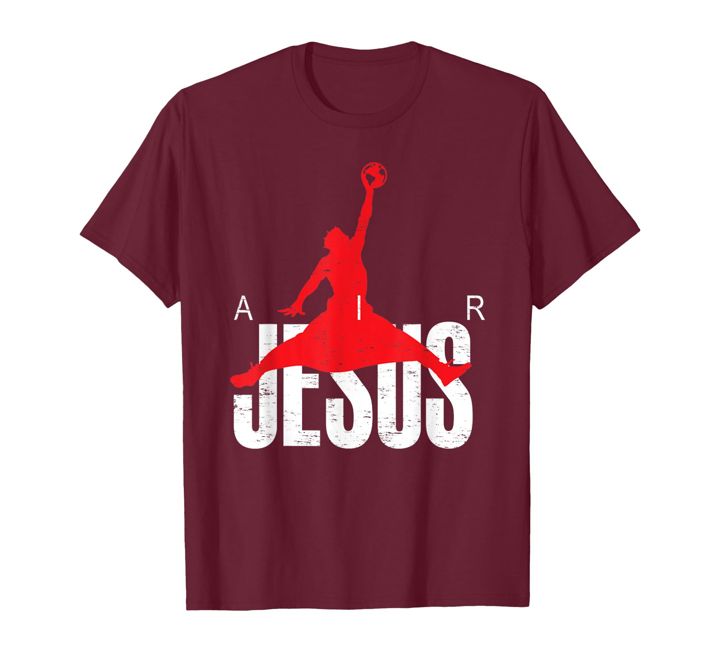Vintage Air Jesus Sport Christian Religious Bible Verse T-Shirt
