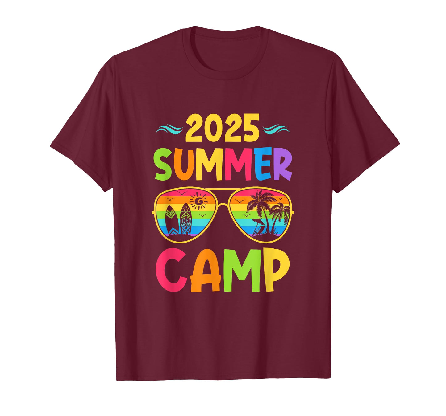 2025 Summer Camp 2025 Summer Vacation Matching Family Group T-Shirt