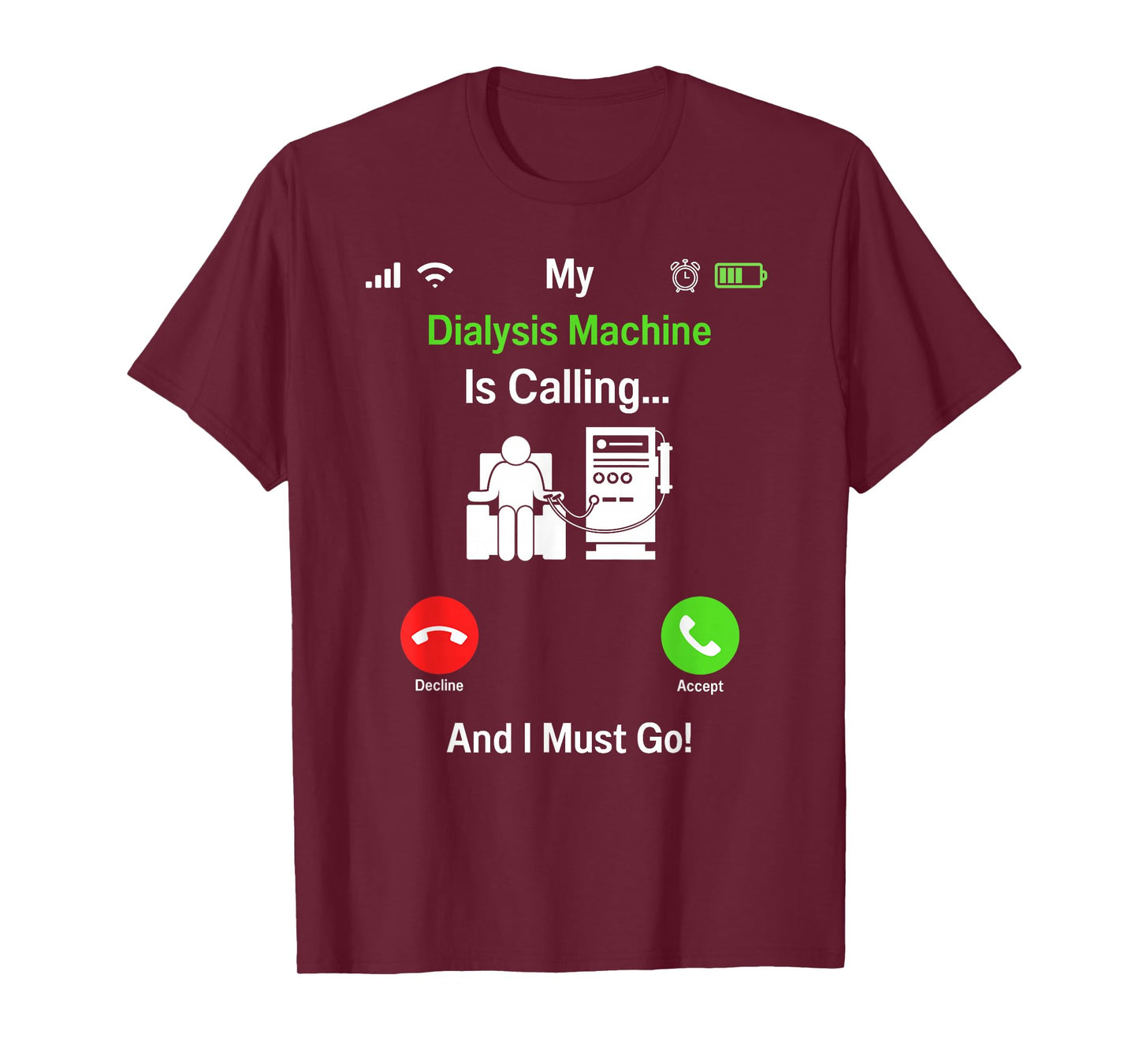 Dialysis Technician Nurse Kidney RN Dialysis Tech T-Shirt