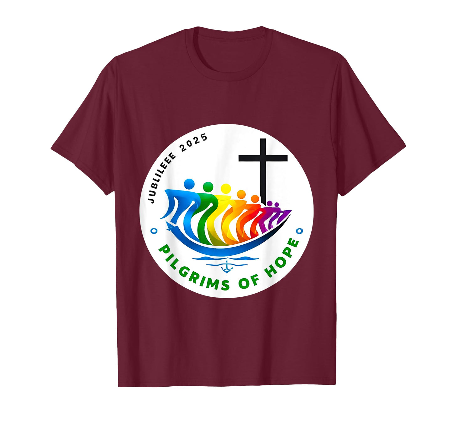 Jubilee 2025 Pilgrims of Hope for Faith Journey T-Shirt