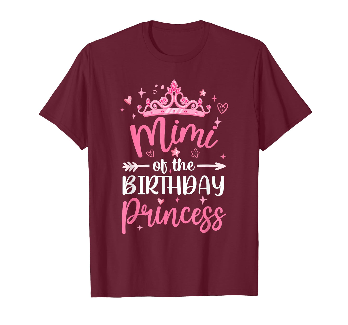 Mimi Of The Birthday Princess Birthday Girl Kid Family T-Shirt