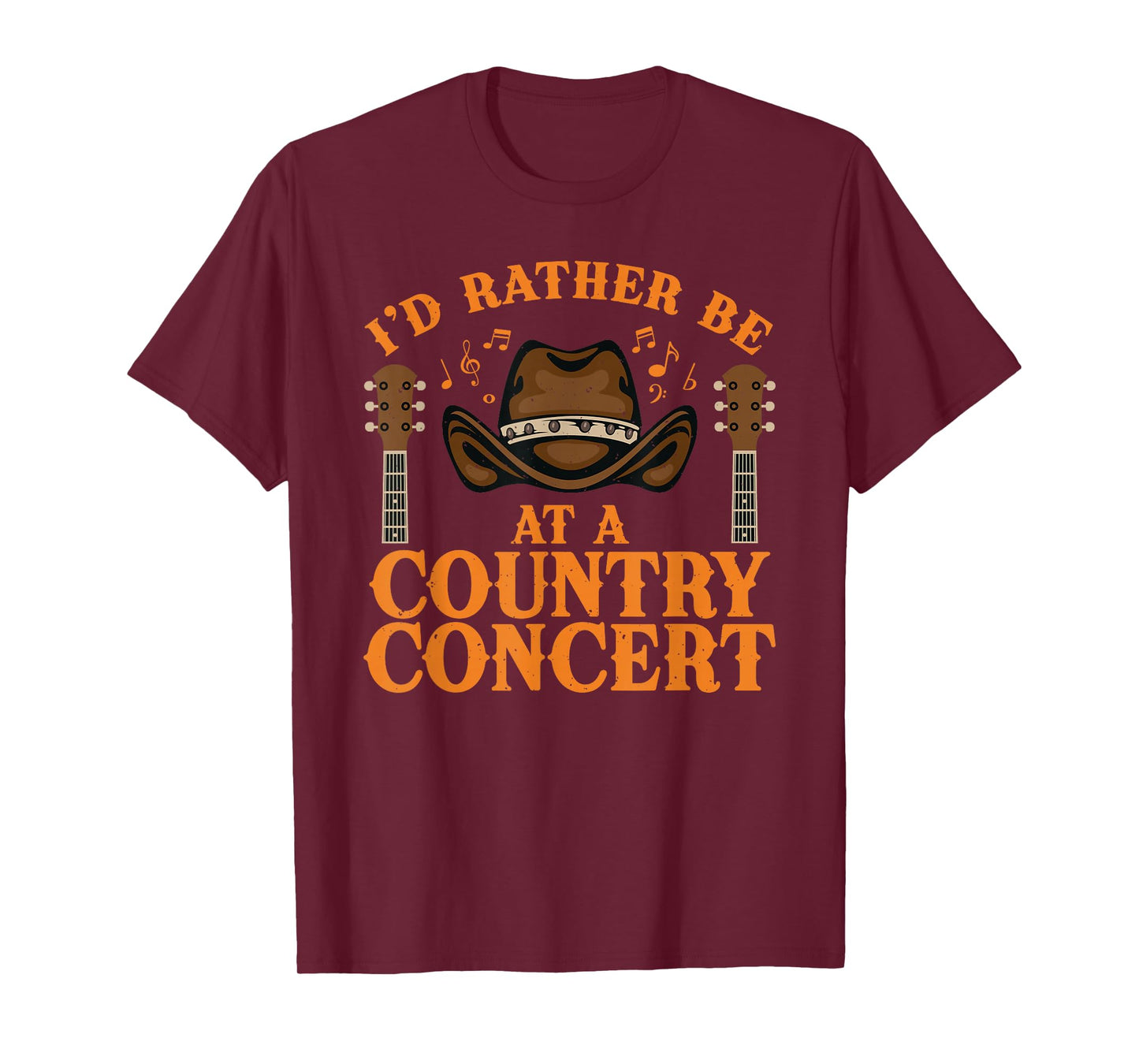 Best Country Concert Art for Men Women Country Music Concert T-Shirt