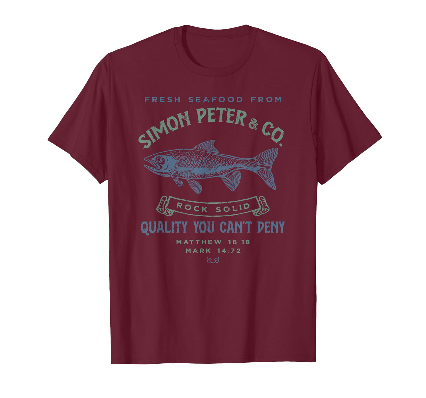 Simon Peter Seafood Funny Christian T-Shirt