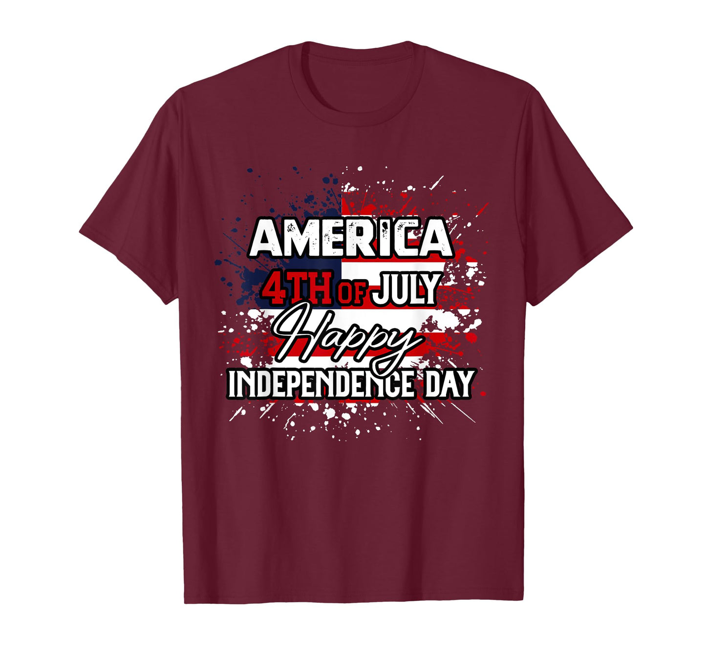 America Happy 4th of July Independence day Men women kids T-Shirt