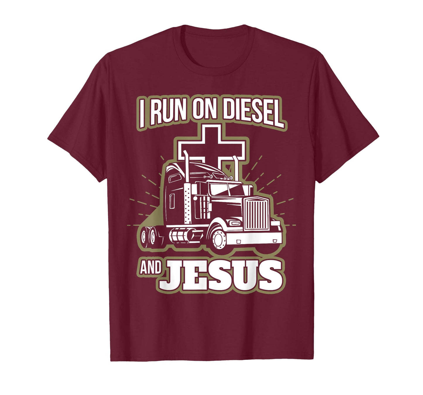Jesus Truck Driver Christian Trucker T-Shirt