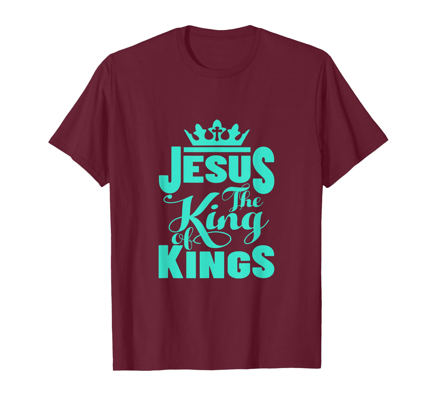 Jesus is My King – Bold Faith and Strength Design T-Shirt