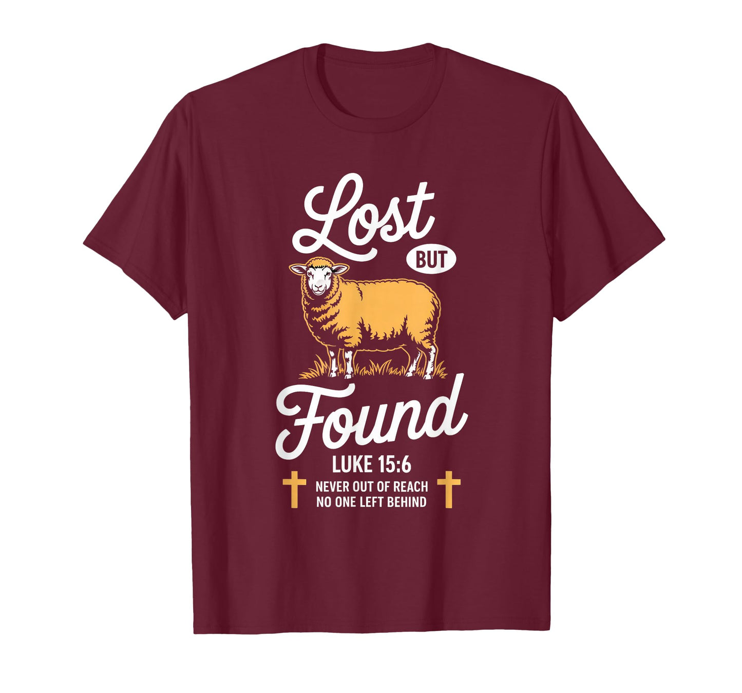 Lost But Found Sheep Christian Streetwear T-Shirt