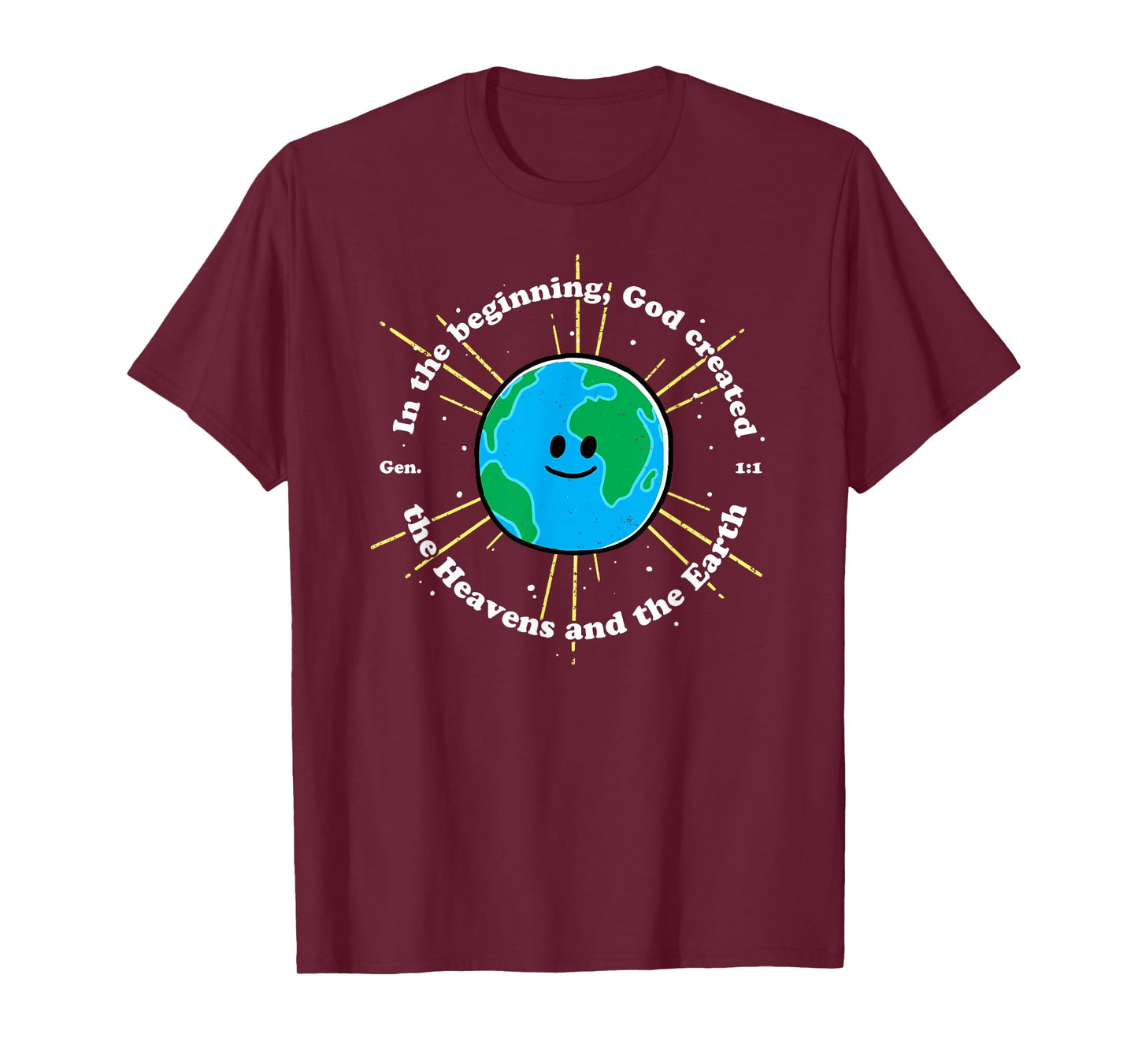 In the Beginning God Created the Heavens and the Earth T-Shirt