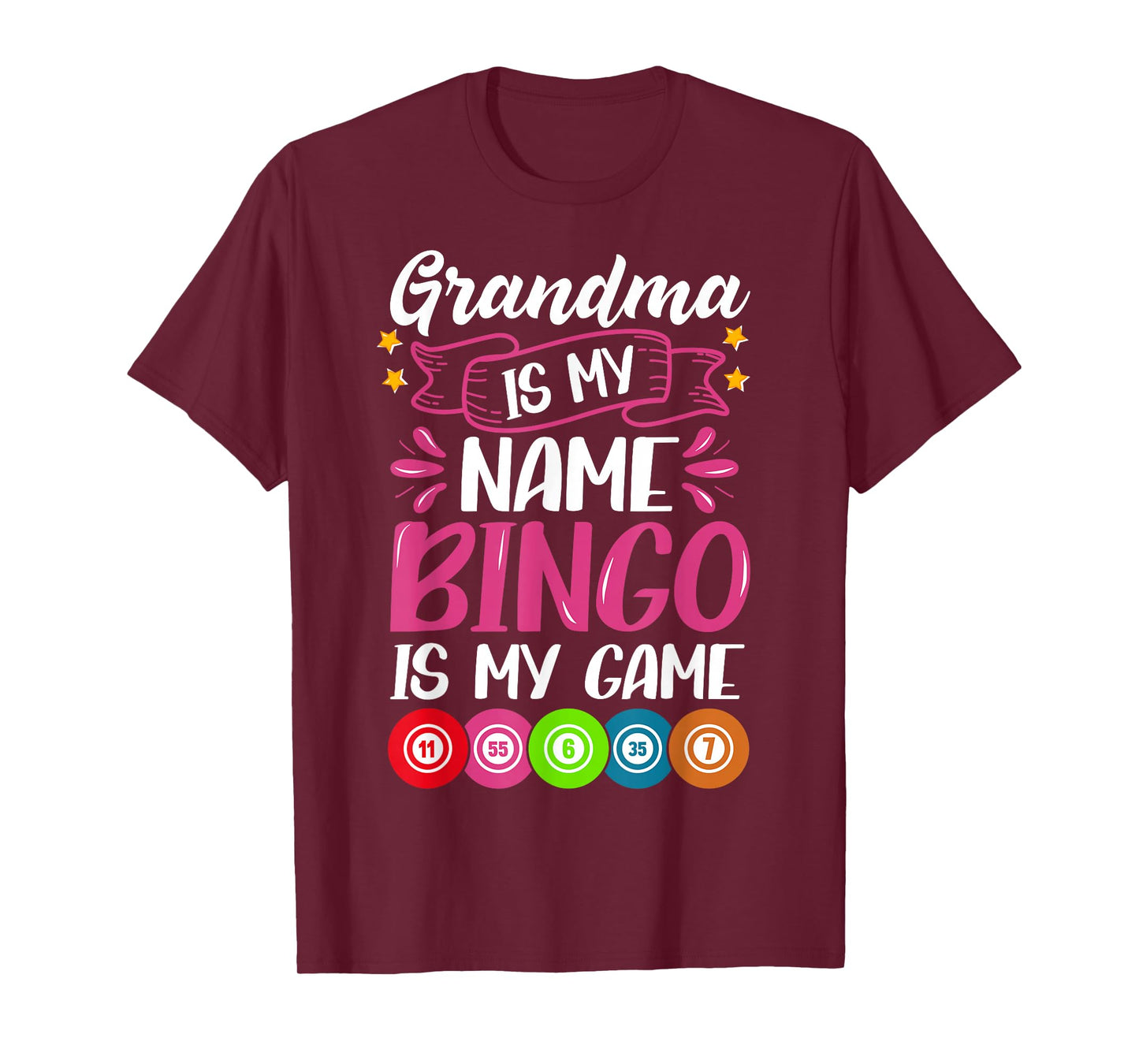 Grandma Bingo player funny bingo quote design T-Shirt