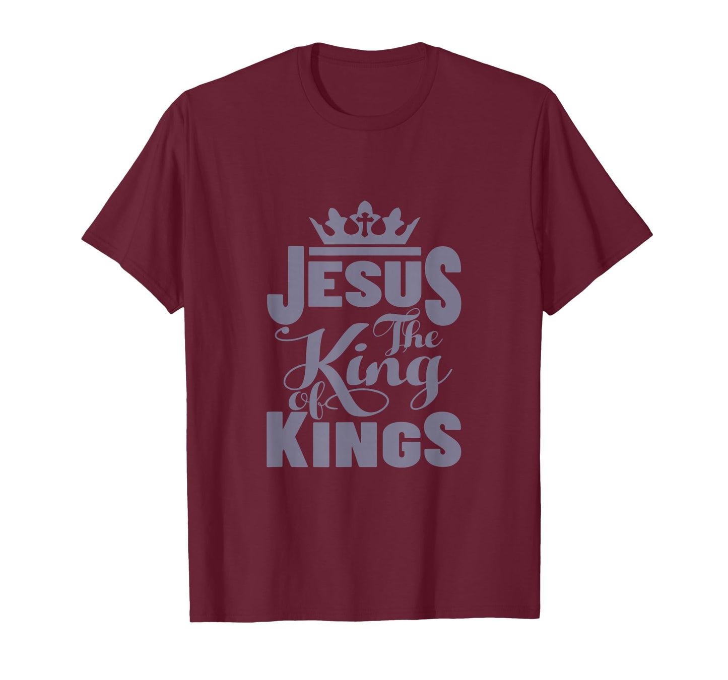 Jesus is My King – Bold Faith and Strength Design T-Shirt