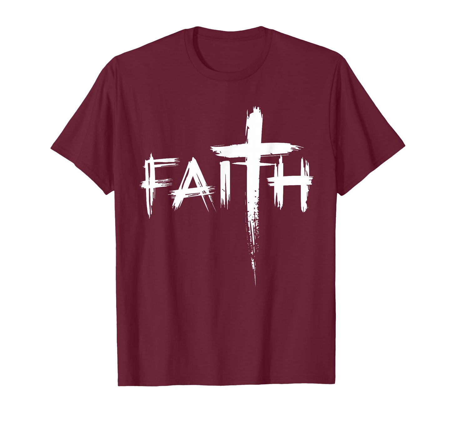 Christian Faith & Cross Retro Christian Faith for Men Women T-Shirt