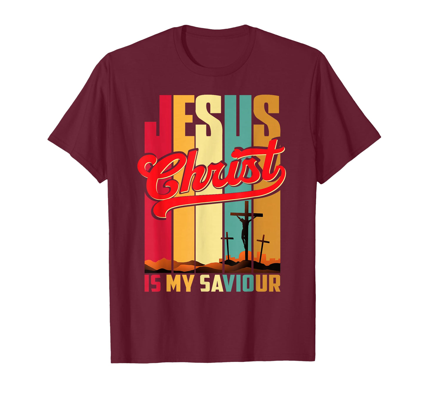 Jesus Christ is My Saviour Christians Bible T-Shirt