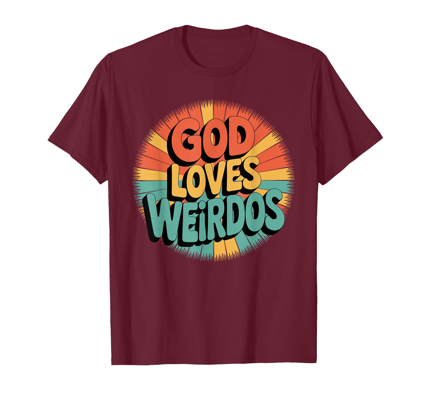 Vintage God Love Weirdos T-Shirt