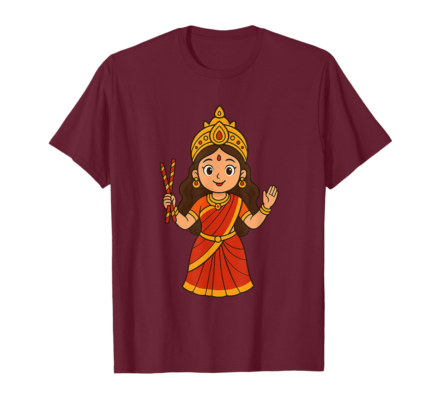 Durga Puja Diwali Festival Happy Navratri Goddess T-Shirt