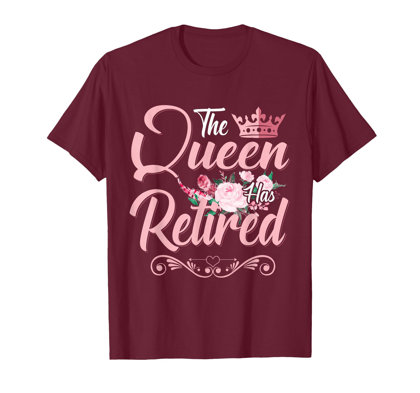 The Queen Has Retired Funny Retired Women Retirement T-Shirt