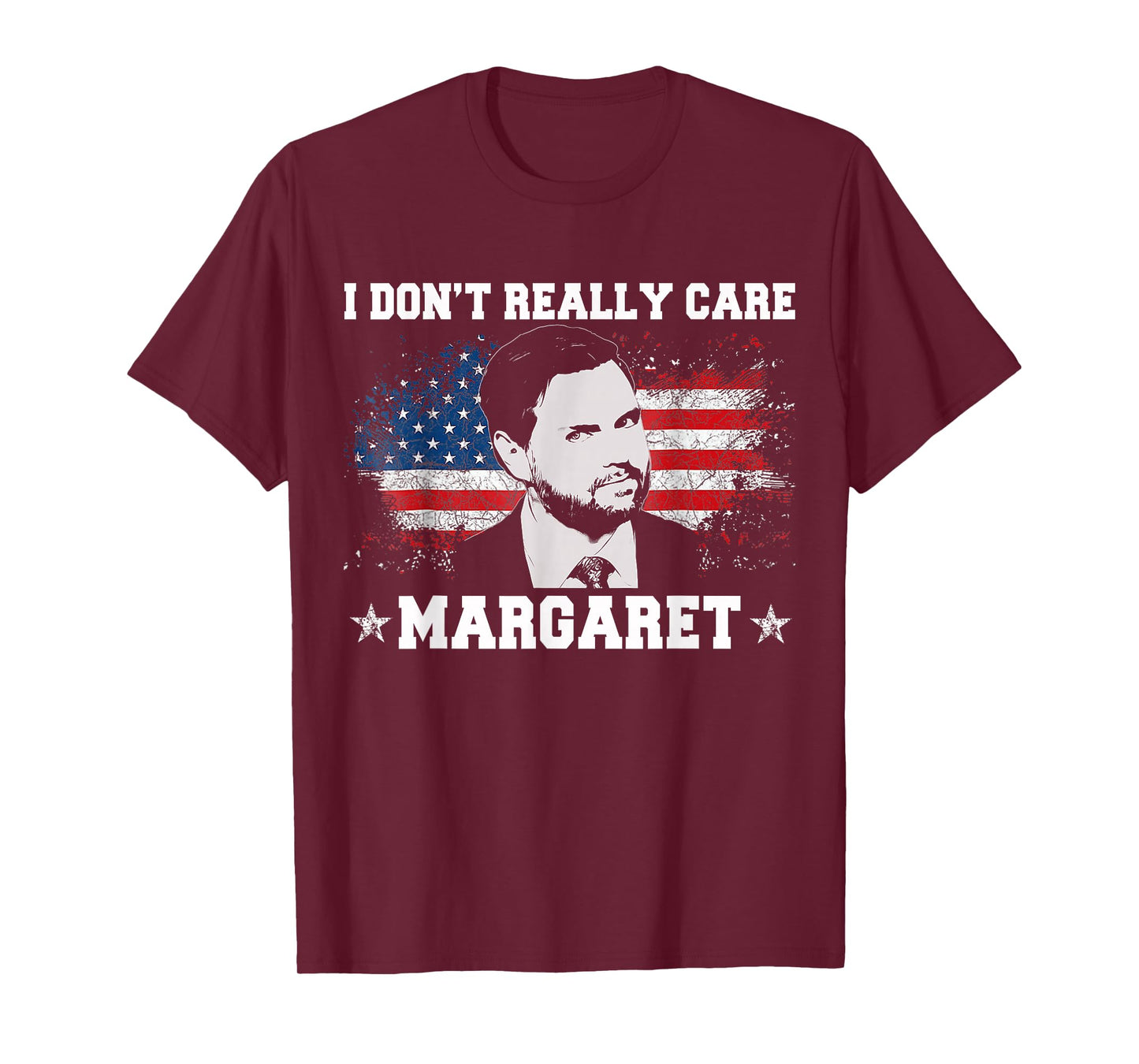 I Don't Really Care Margaret Funny Minimalist JD Vance T-Shirt