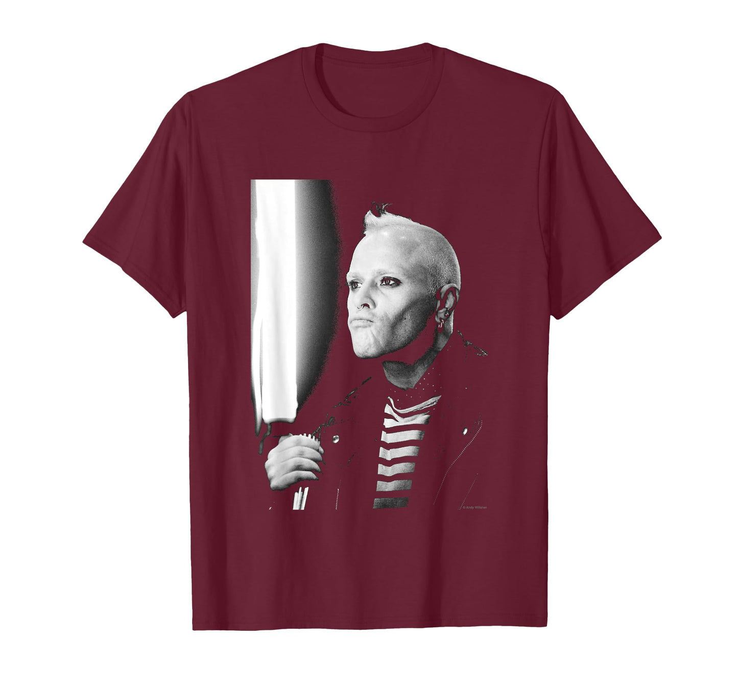 The Prodigy Keith Flint By Andy Willsher T-Shirt