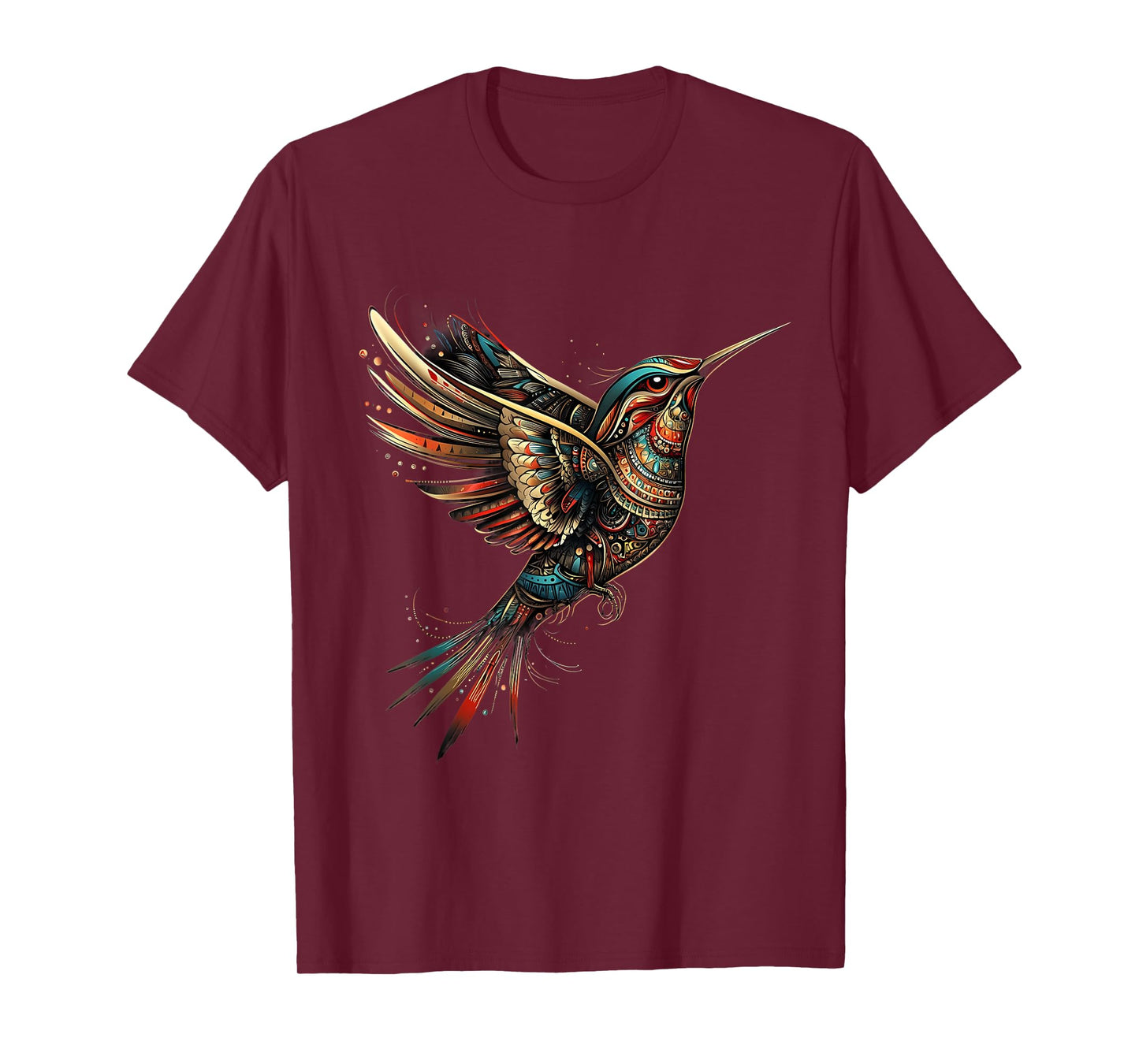 Aztec God Humming Bird Quetzalcoatl Toltec Inca Mayan T-Shirt