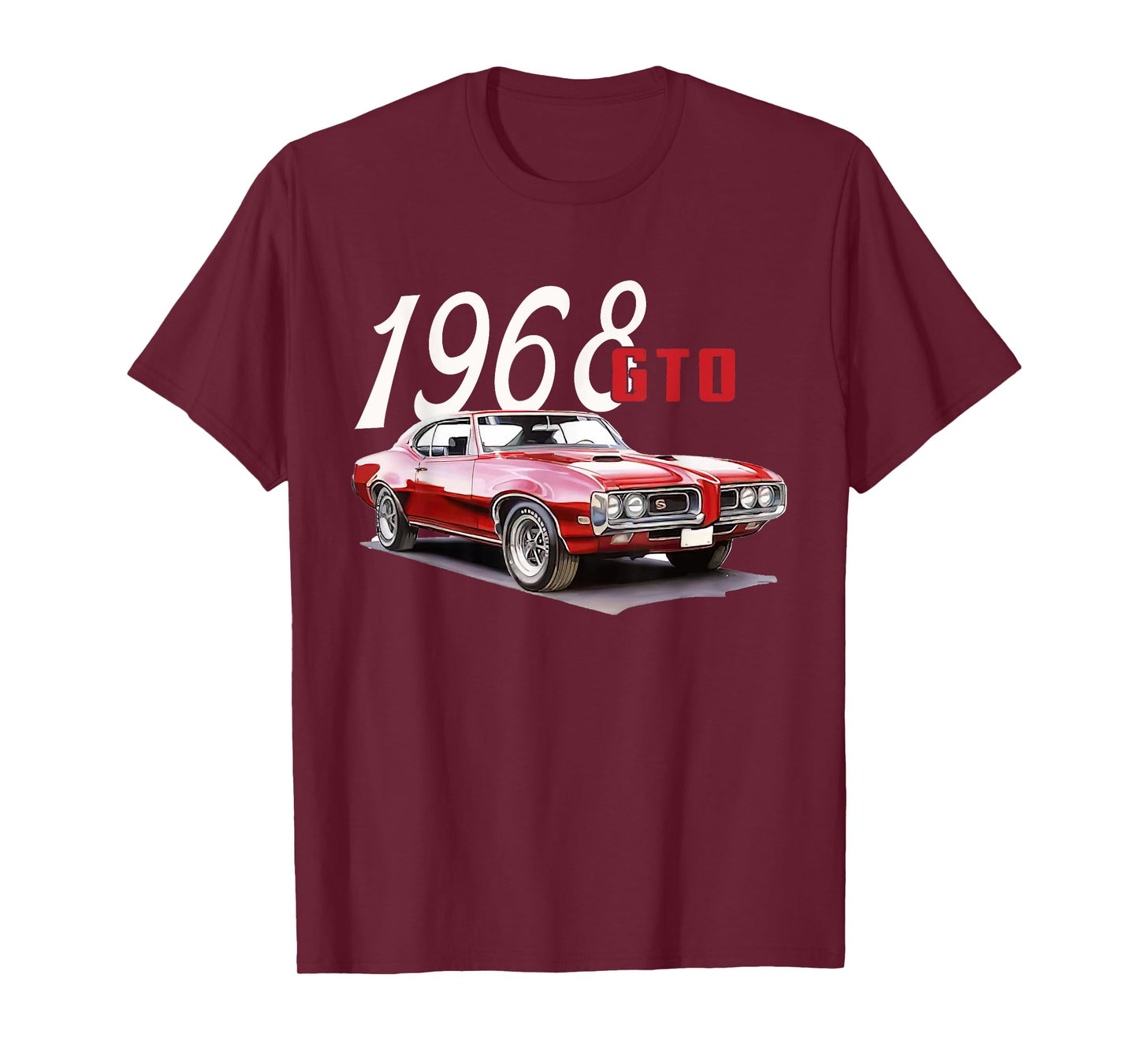 1968 68 GTO Classic Car Old School Muscle Car T-Shirt