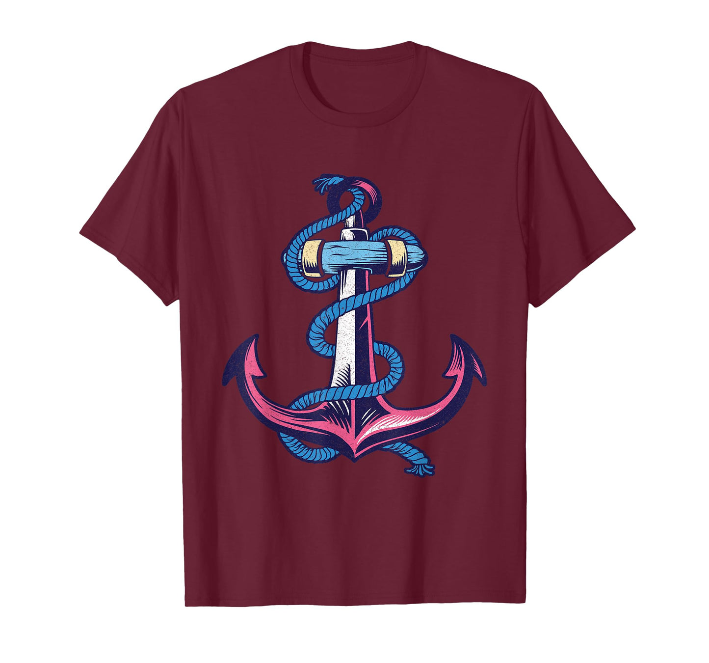 Anchor Womens Nautical Anchor T-Shirt