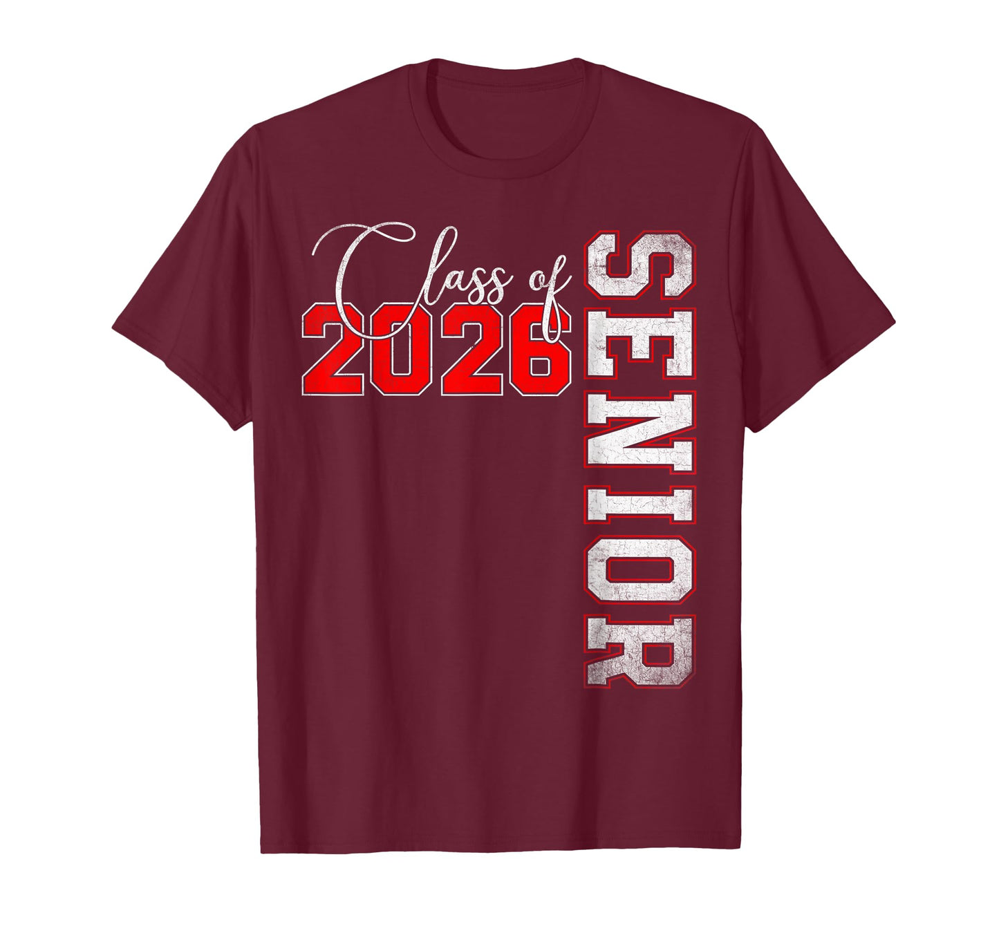 Senior 2026 Graduation My Last First Day Of Class Of 2026 T-Shirt