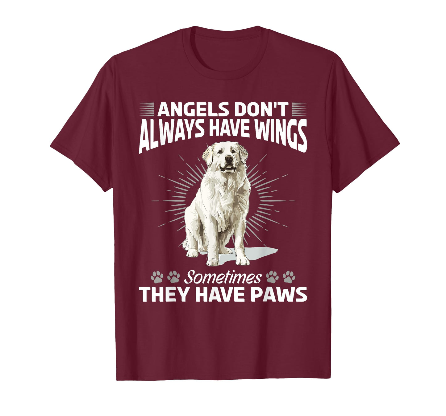 Great Pyrenees Dog Owner Men Women Girls Kids T-Shirt
