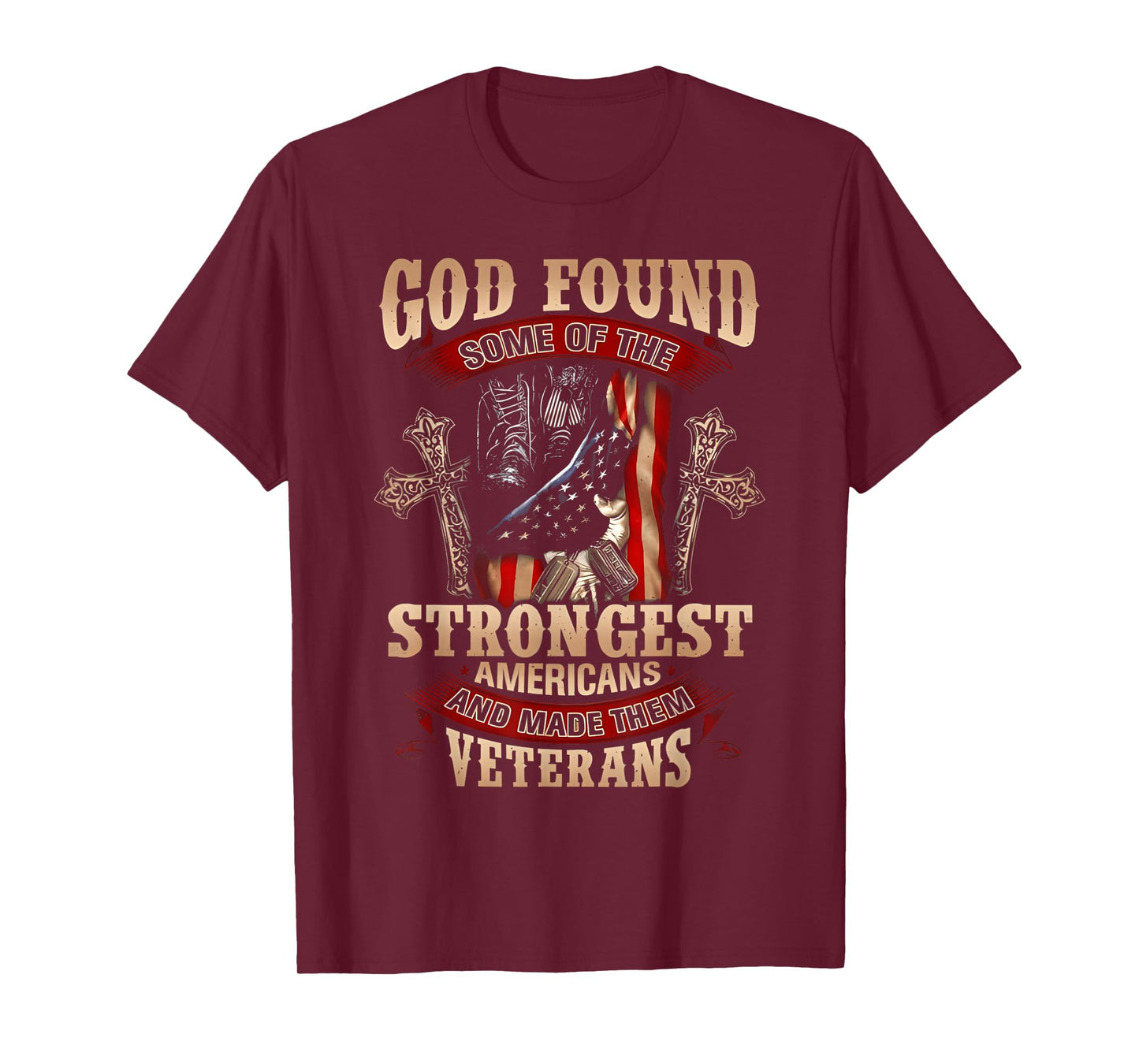 God Found Some Of The Strongest Women And Made Them Veterans T-Shirt