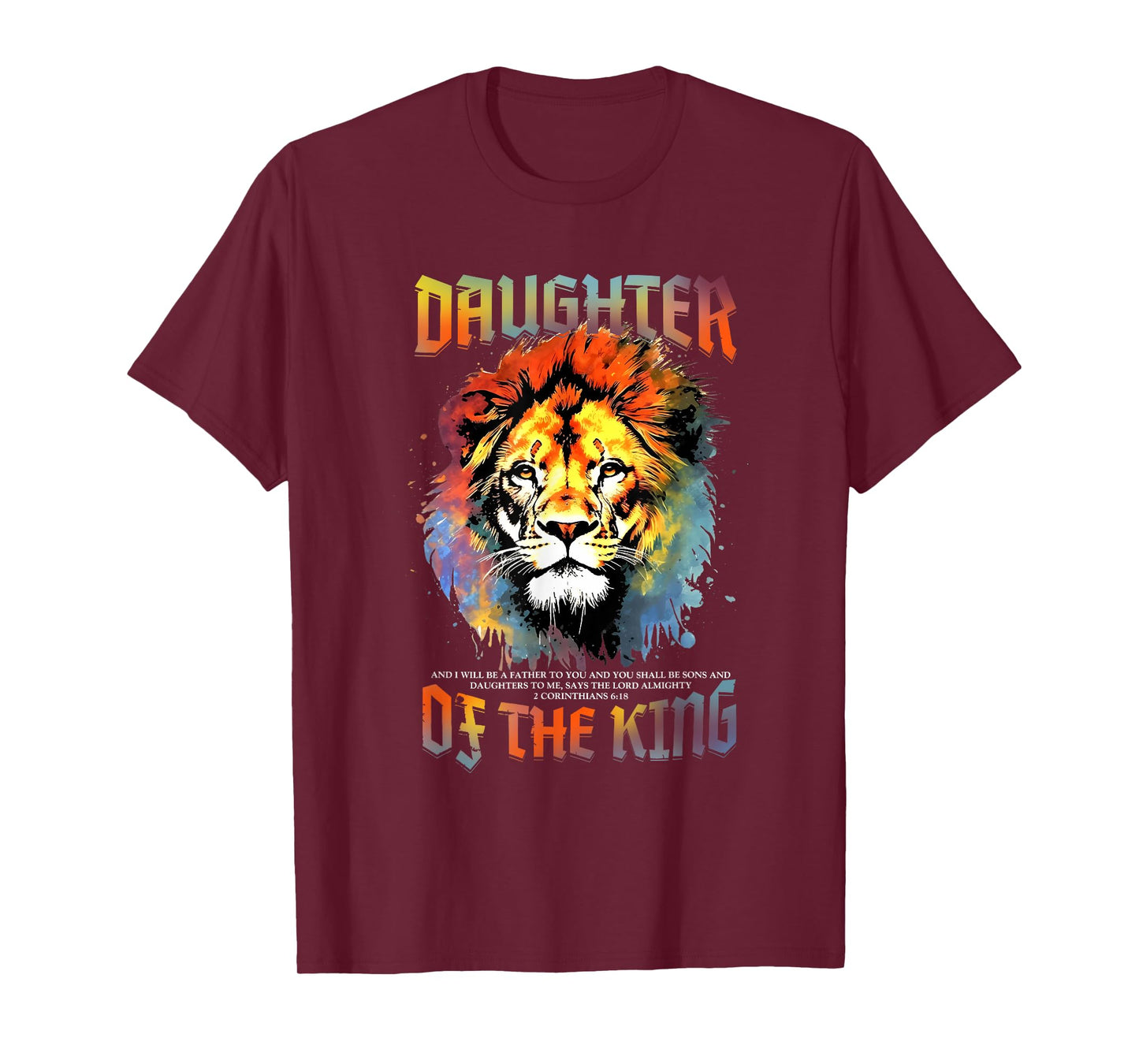 Daughter Of The King Christian Religious Women Men T-Shirt